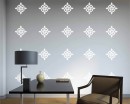 Damask Wall Pattern Decal Modern Vinyl Art Stickers